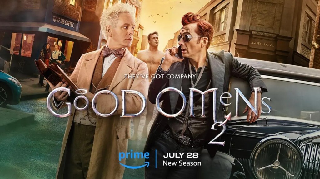 Good Omens 2: Michael Sheen plays the good guy and steals the&nbsp;thunder